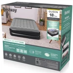 Tritech Air Mattress Queen 18 With Built-in Ac Pump & Antimicrobial Coating. Fixed Price $43.66.