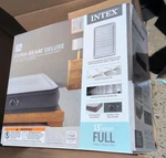 Intex Comfort Deluxe Dura-beam Plush Air Mattress Bed With Built-in Pump Full. Fixed Price $52.99.