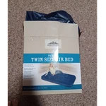 Northwest Territory Plush Twin Air Bed Blue With Pump Inflatable 75X39X3. Fixed Price $33.99.