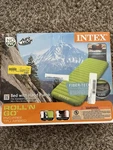 Intex Air Mattress "roll Go" (76X191X13CM) Incl. Hand Pump Bed. Fixed Price $25.00.