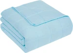 Premium 20LB Weighted Blanket Adults - Comfort Sleep, King Size, Light Blue. Fixed Price $76.99.