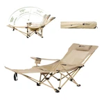 Mobi Garden Reclining Camping Chair Foot Rest 4-POSITION Adjustable Folding. Fixed Price $89.36.