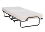 Linon Luxor Metal Frame Folding Bed With Cover Gray. Fixed Price $219.99.