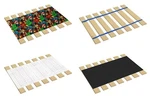 Slats Youth Transitional Sized Platform Bunky Mattress Support Boards. Fixed Price $119.88.