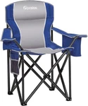 Padded Camping Chairs For Adults, 1 Pack Oversized Folding Outdoor. Fixed Price $77.23.
