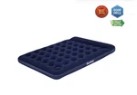 Queen Flocked Air Bed Blue 80X60X8.5 Inflatable Mattress Coil Beam Support. Fixed Price $39.29.