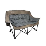 Black Sierra Oversized Plush Padded Camping Sofa, Portable Outdoor Loveseat S.... Fixed Price $156.28.