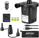 Rechargeable Air Pump, Electric 4000MAH Battery Quick-fill Inflator &. Fixed Price $34.99.