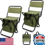 Jerify Pcs Fishing Chair W/ Cooler Bag, Foldable, Compact, 280LBS Cap.. Fixed Price $85.90.