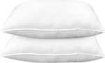 Set Of 2 Hotel Quality Bed Pillows Cooling Gel-infused Filling 100% Striped. Fixed Price $83.99.