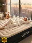 Vinitin Queen Air Mattress 16" Elevated Built-in Pump Flocked Top. Fixed Price $94.99.