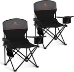 Alpha Camping Chair 35.83 X 21.26 36.61 In, Black&grey. Fixed Price $99.40.