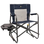 Rocker Wside Camping Chair Portable Folding Rocking Heathered Indigo. Fixed Price $109.99.