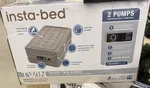 Insta-bed Neverflat Raised Twin Airbed, Dual Pump, Suede Top, Carry Bag. Fixed Price $100.00.