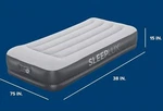 New Sleeplux Durable Inflatable Air Mattress Built-in Pump 67790E 15 Twin. Fixed Price $28.00.