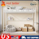 Twin Size Metal Loft Bed Arched Guardrail Safety Ladder Heavy Duty No Box Spring. Fixed Price $137.98.