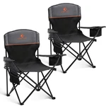 Camping Chairs 350LBS Capacity, Heavy Duty Folding With 4CAN Cooler Bag.... Fixed Price $77.36.