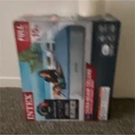 Intex Dura-beam Deluxe Full 15IN Raised Air Mattress W/ Built-in Electric Pump. Fixed Price $50.00.