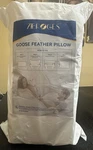 Zibroges Goose Feather Pillow Queen Size Pack Of 2, White New Sealed. Fixed Price $69.99.