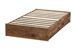 Os Home And Office Furniture Twin Sized Mountain Oak Mates Bed With Two Drawers. Fixed Price $206.38.
