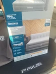 Bestway Sleepsupport Premium Queen 18" Air Mattress Gray Built-in Pump. Fixed Price $60.00.