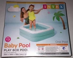 Brand New Intex 57100EP 34" 10" Play Box Baby Pool Blue Inflatable. Fixed Price $25.00.