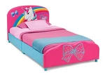 Delta Children Upholstered Twin Bed, Jojo Siwa BB81440JS-1126 Pink. Fixed Price $169.11.