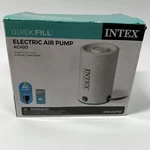 Quick Fill Electric Air Pump By Intex Inflate Deflate For Floats And Mattresses. Fixed Price $12.95.