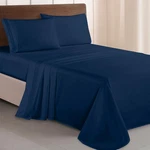 Elegant Comfort Luxurious 1500 Premium Hotel Quality Full, Navy Blue. Fixed Price $38.99.