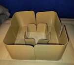 Sleep Number Beige Lock System King Queen Bed Set Of 4 Corners. Fixed Price $19.99.