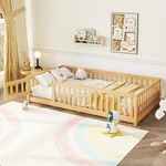 Bellemave Twin Size Montessori Floor Bed Slats Door And. Fixed Price $225.03.