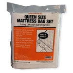 Uhaul Queen Mattress Bag Deluxe Set W/ Built In Handles 2.25 Mil Strength. Fixed Price $20.00.