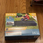 Intex 10" Standard Dura-beam Airbed Mattress Blue 54 75 Nib Camp. Fixed Price $27.49.