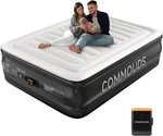 Queen Air Mattress With 2000MAH Battery Powered Pump, 18" Raised Inflatable. Fixed Price $105.51.