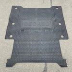Decked Rubber Floor Battle Mat 74 X64 Black A0075-BMXL-BLK. Fixed Price $168.00.