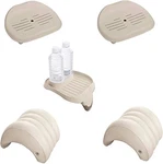 Intex Inflatable Hot Tub Set 2 Seats 1 Cup Holder Head Rests. Fixed Price $89.99.