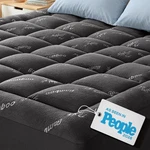 Mattress Topper Twin Xl Rayon Bamboo Pillow Cooling Dark Gray Niagara Sleep. Fixed Price $74.99.