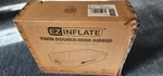 Ez Inflate Twin Double High Airbed, Inflatable Mattress With Built-in Pump. Fixed Price $44.99.