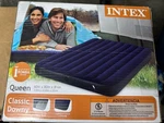 Intex Classic Downy Inflatable Airbed Mattress, Queen (60"X80"X8.75") -new. Fixed Price $25.00.