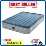 Intex Queen Inflatable Air Mattress 15" Essential Rest Blow Up Bed W/ Pump. Fixed Price $55.59.