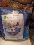 Butterfly Craze Bed Floor Lounger Cover - Fit 5 King Size Pillows 34X88. Fixed Price $44.00.