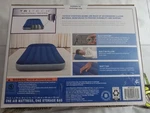 Bestway Tri-tech Twin Air Mattress 12" Built-in Pump Pillow Soft Top. Fixed Price $18.00.