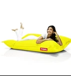 Yellow Fatboy Brand Bean Bag Chair (discontinued Color). Fixed Price $200.00.