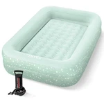 Intex Kids Travel Air Mattress Inflatable Bed Hand Pump 66810EP - Mint Green. Fixed Price $44.52.