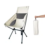 Iej High Back Camping Chair, Ultra-lightweight Compact Medium, Off-white. Fixed Price $58.31.