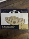 Airefina Queen Size Blow Up Mattress 18" With Built-in Pump-new Box. Fixed Price $65.00.