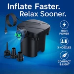 Quick Fill Portable Electric Air Pump AC110-120V High Efficiency 3 Nozzles. Fixed Price $15.45.