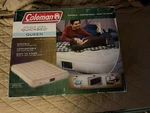 Coleman Queen Mattress Quickbed Elite With Built-in 4D Pump 9.5". Fixed Price $29.00.