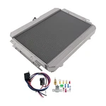 Row Radiator For Chevrolet Bel Air/impala/biscayne 1963-1968 289 Fan Kit. Fixed Price $184.02.