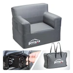 Pittman Outdoors Inflatable Chair With Built-in Pump, Portable Seat For Camping. Fixed Price $142.99.